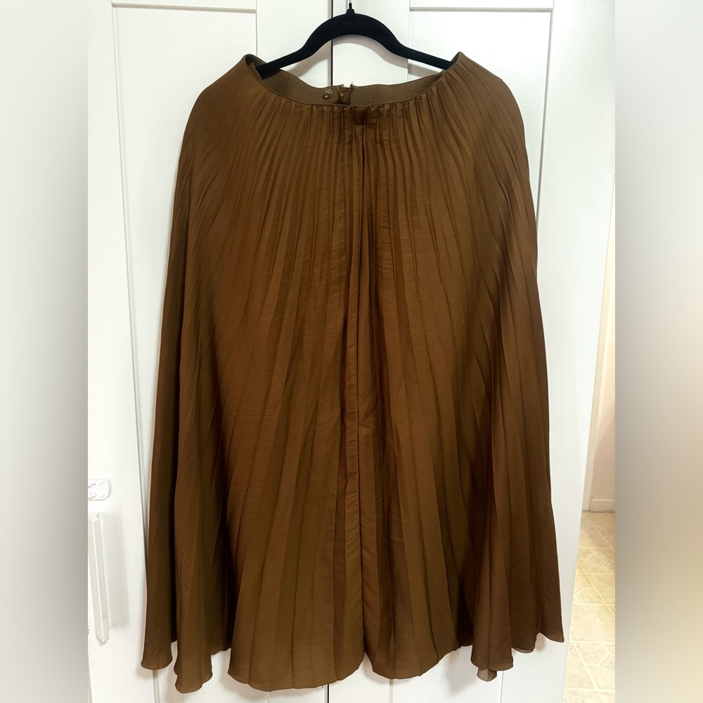 Massimo Dutti Skirt Brown size S Lined